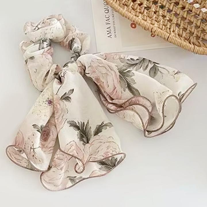Immagine prodotto Avizar Maxi-Haargummi mit Blumenschal (Elastico per capelli)