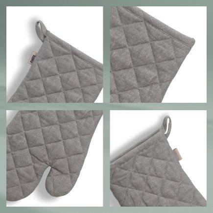 Image du produit Kela Gant Puro gris (55% coton et 45% lin)