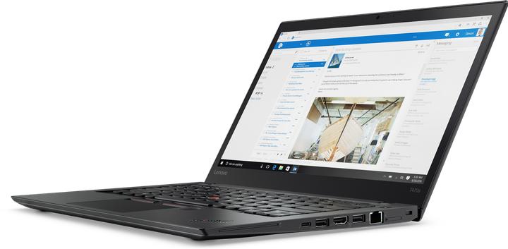 Produktbild Lenovo ThinkPad T470s (14", 512 GB, 16 GB, CH, Intel Core i7-7500U)
