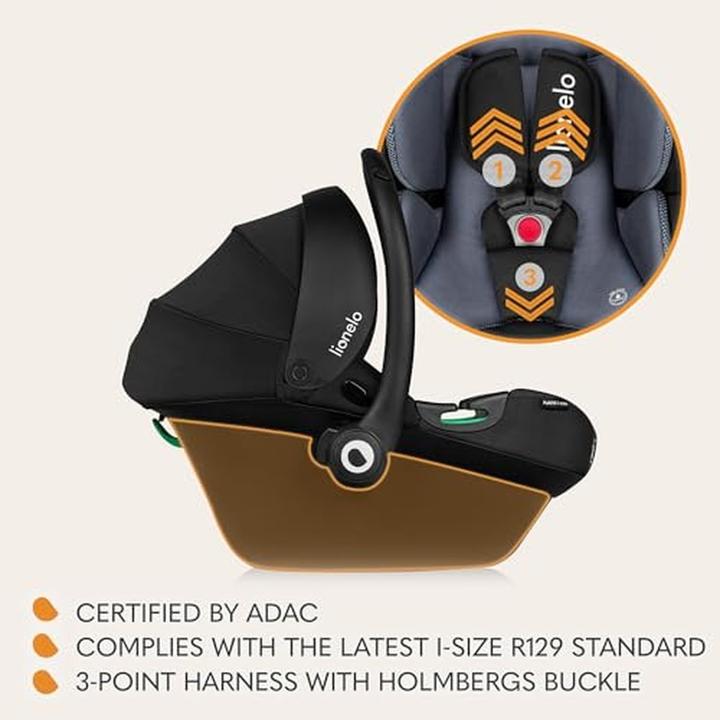 Actual product image Lionelo Astrid I-Size (Reboarder, ECE R129/i-Size Standard)