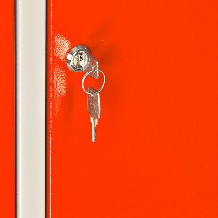 Immagine prodotto ADB Spind Garderobenschrank Orange 1775x600x500 mm (60 cm, 177.50 cm)