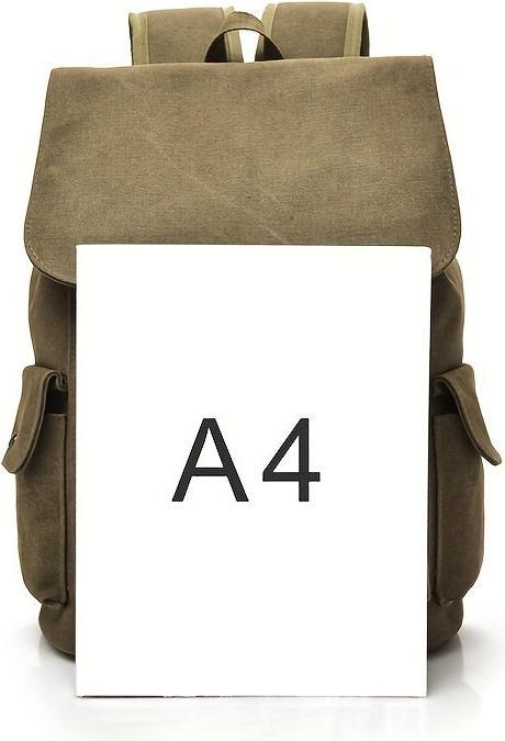 Image du produit Only-Bags.Store Sac à dos tendance à la mode, sac en toile décontracté, sac à dos de voyage de style universitaire