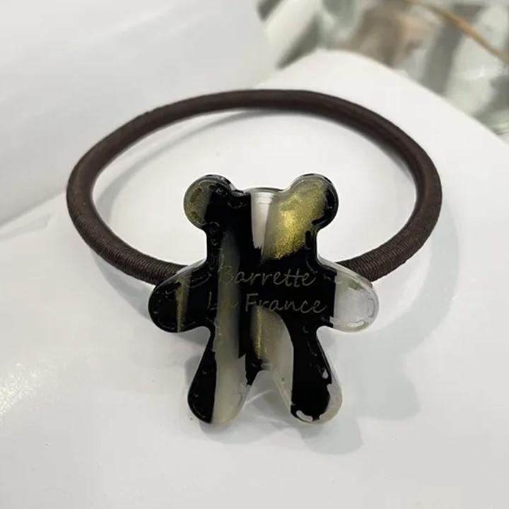 Actual product image Avizar Haargummi mit Teddy-Bär (Hair tie)