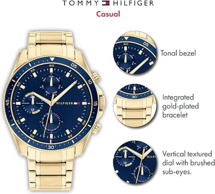 Produktbild Tommy Hilfiger Parker (Analoguhr, 44 mm)