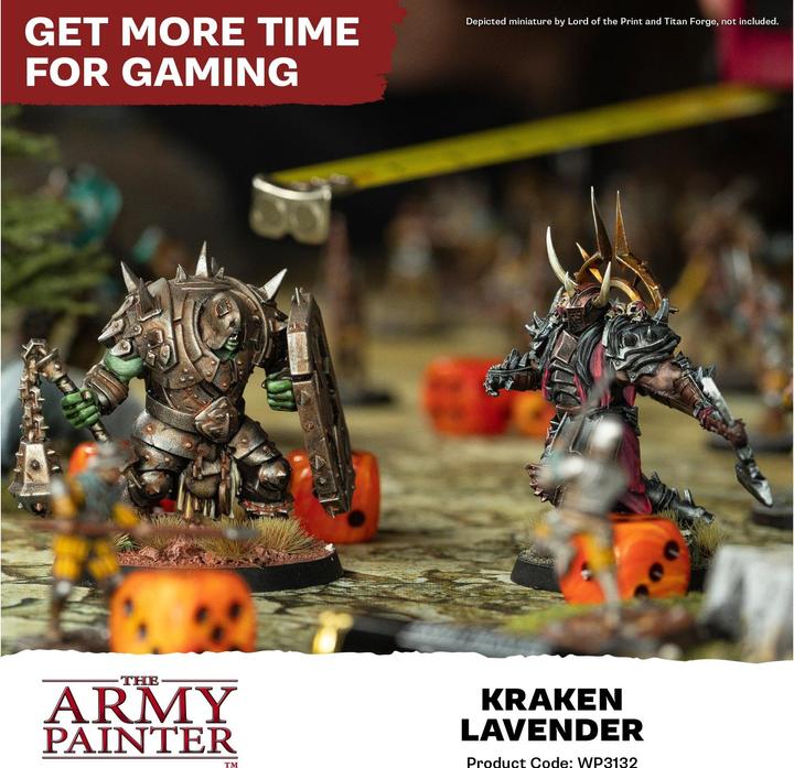 Produktbild The Army Painter Farbe Warpaints Fanatic: Kraken Lavender 18 ml