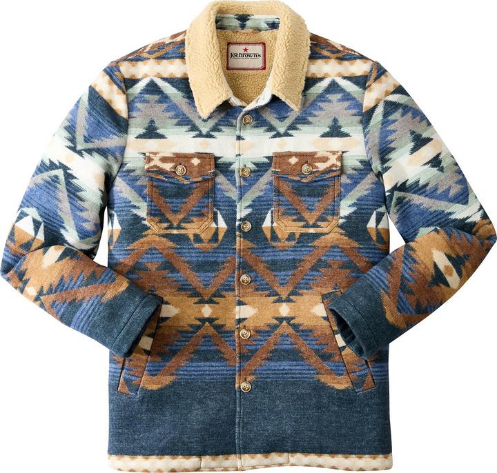 Produktbild Joe Browns Aztec Print Winter Overshirt (S)