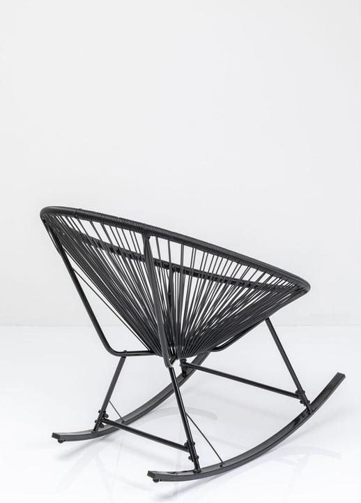 Image du produit Kare Design Fauteuil à bascule Acapulco Noir