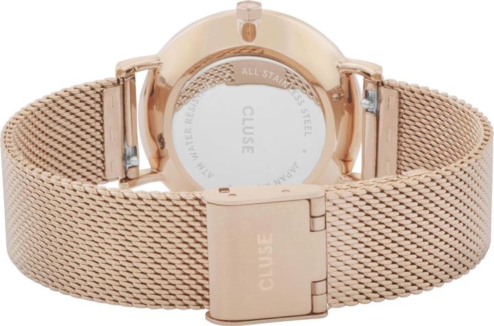 Actual product image Cluse Minuit Mesh Rosé (Analogue wristwatch, 33 mm)