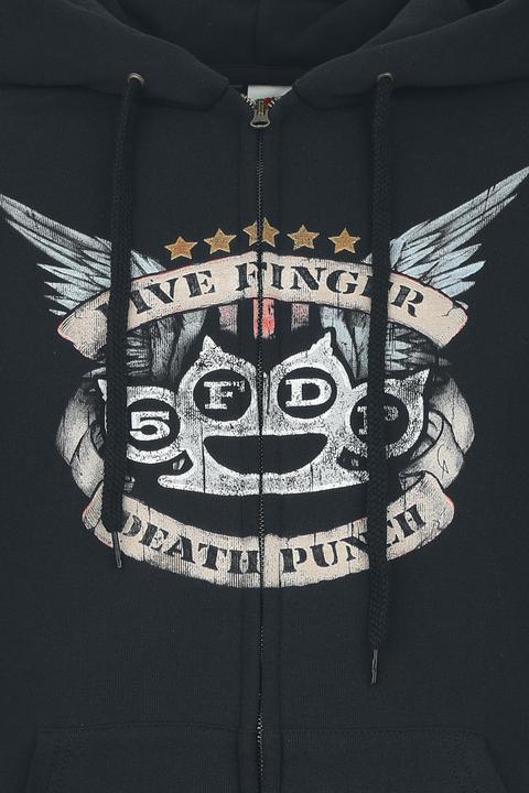 Produktbild Five Finger Death Punch Winged Knuckles (L)