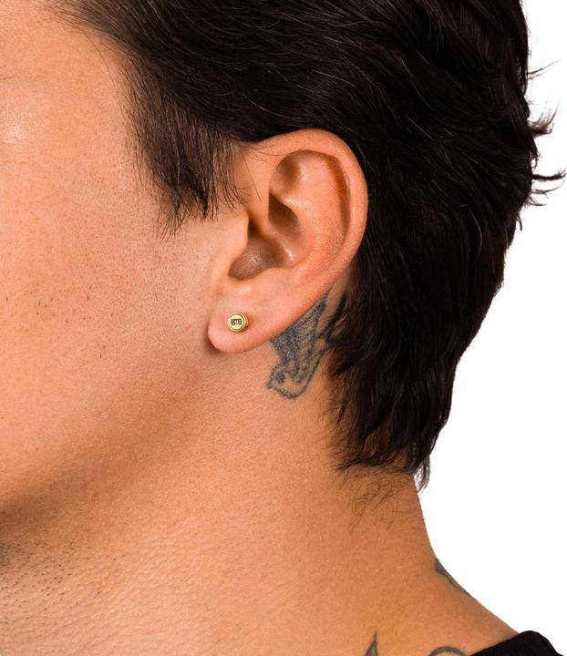 Immagine prodotto Buddha to Buddha Ohrstecker Barbara Logo Vergoldet Single Piece (Argento 925)