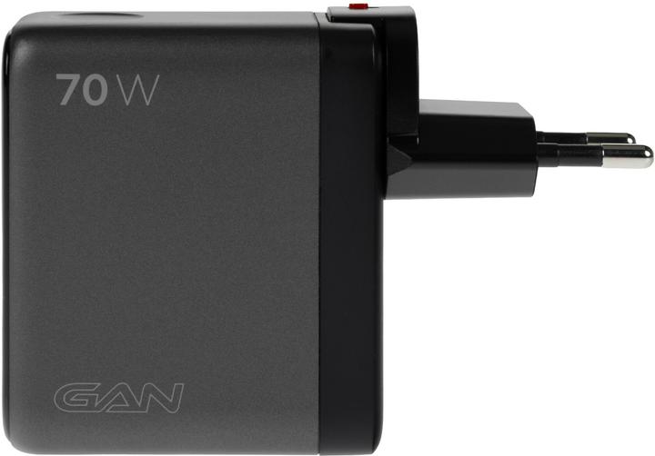 Produktbild Onit USB-Wandladegerät Travel 2C1A 70 W GaN, Ladeport Output (70 W, 3 Ports)