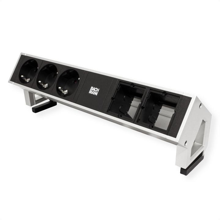 Immagine prodotto Bachmann DESK2 - 3xSchuko & 2xEmpty (5x, CEE 7/3)
