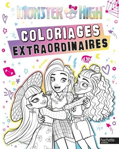 Image du produit Monster High : coloriages extraordinaires (Français, Collectif, 2024)