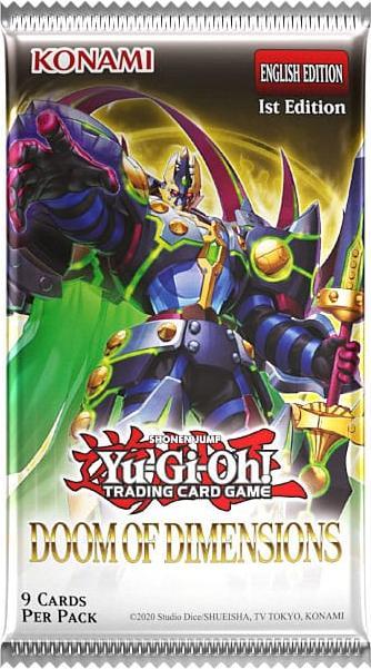 Image du produit Konami Yu-Gi-Oh! Box 24 buste: Doom of Dimensions ENG (Anglais, Affichage du booster)