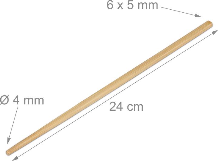 Produktbild Relaxdays 288x Essstäbchen