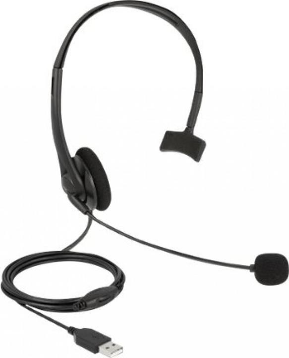 Actual product image Delock Mono headset (Cable, USB-A)