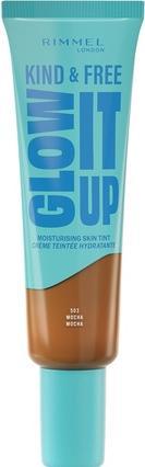 Actual product image Rimmel London Kind & Free Glow It Up Moisturising Skin Tint (503 Mocha)