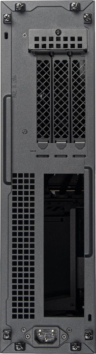 Productafbeelding Silverstone SST-ML12B Milo Slim HTPC Slank & compact Mini-ITX Computerbehuizing (Mini-ITX)