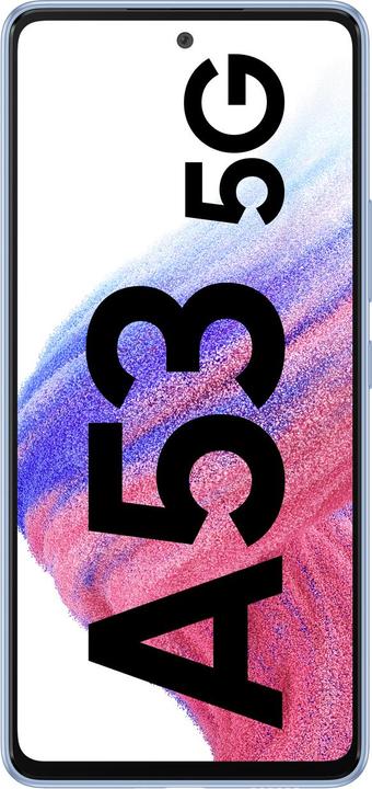 Immagine prodotto Samsung Galaxy A53 5G EU (256 GB, Blu impressionante, 6.50", Doppia SIM, 5G)