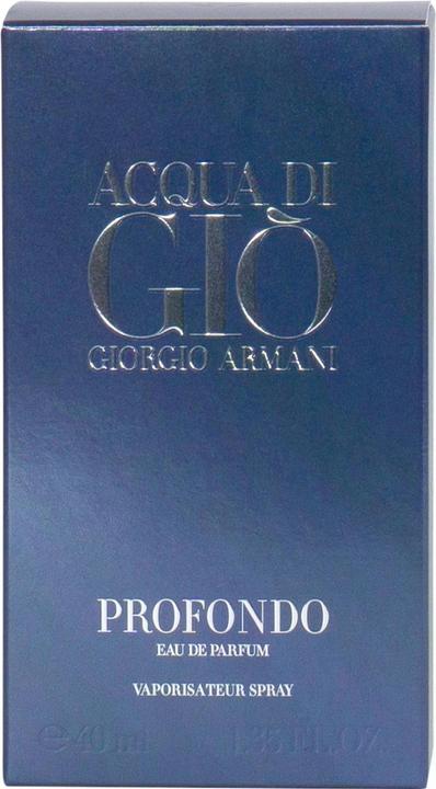 Actual product image Armani Exchange ARMANI Acqua di Giò Profondo Perfume 50 ml (Eau de parfum, 50 ml)