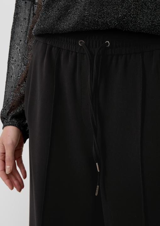 Actual product image S.Oliver Hose Fliessende Hose mit geradem Bein und Elastikbund (Frequency band 38 (2600 MHz))