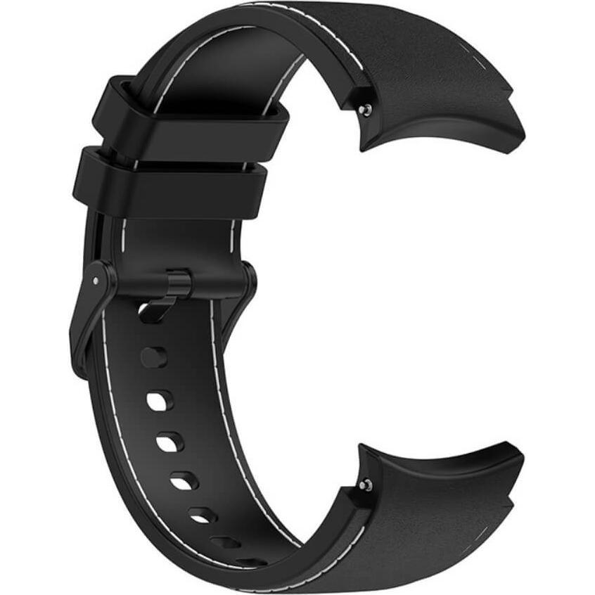 Thumbnail - Cover-Discount Galaxy Watch 5 - Sportarmband schwarz (Silikon, Galaxy Watch 5, Galaxy Watch 5 Pro), Uhrenarmband, Schwar...