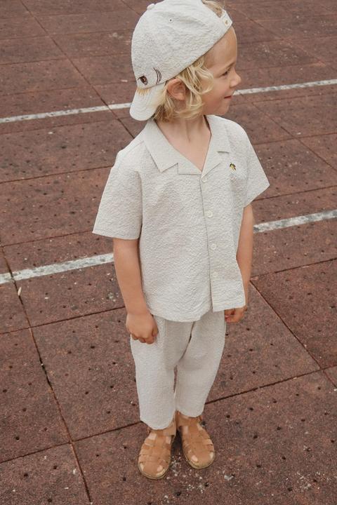 Actual product image Konges Slojd Elliot Shark Cap Quarry Stripe