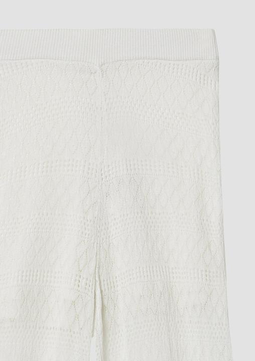 Actual product image S.Oliver Leggins Wide-Leg-Hose aus Ajourstrick mit Elastikbund (158)