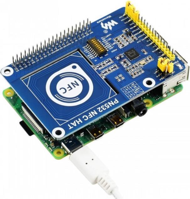 Produktbild WaveShare PN532 NFC HAT für Raspberry Pi