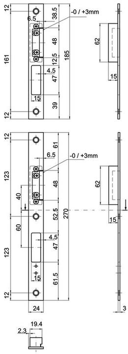 Produktbild MSL Flachschliessbleche BV-24421 VariFlex (Schliessblech)