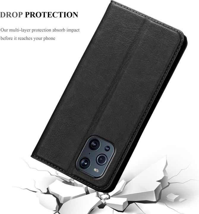 Produktbild Cadorabo Book Invis. Magnet Hülle (Oppo Find X3 Pro)