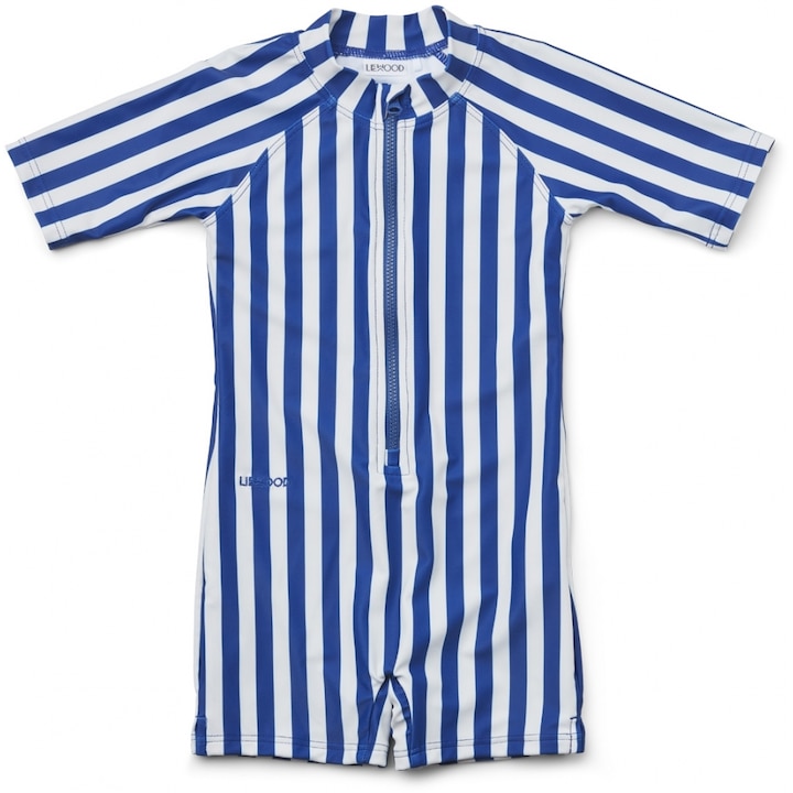Liewood Schwimmanzug Surf Blue Streifen (98)