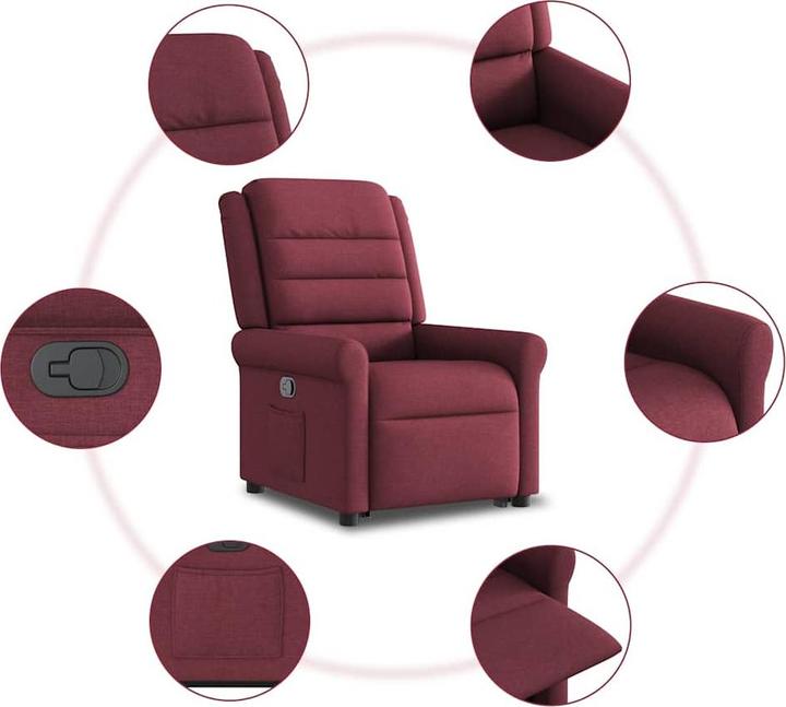 Image du produit vidaXL Relaxsessel mit Aufstehhilfe