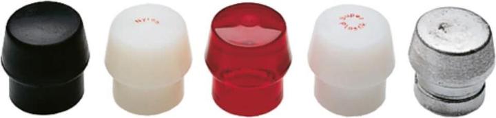 Immagine prodotto Halder Testa del martello a faccia morbida SIMPLEX testa-Ø 80 mm nylon bianco duro
