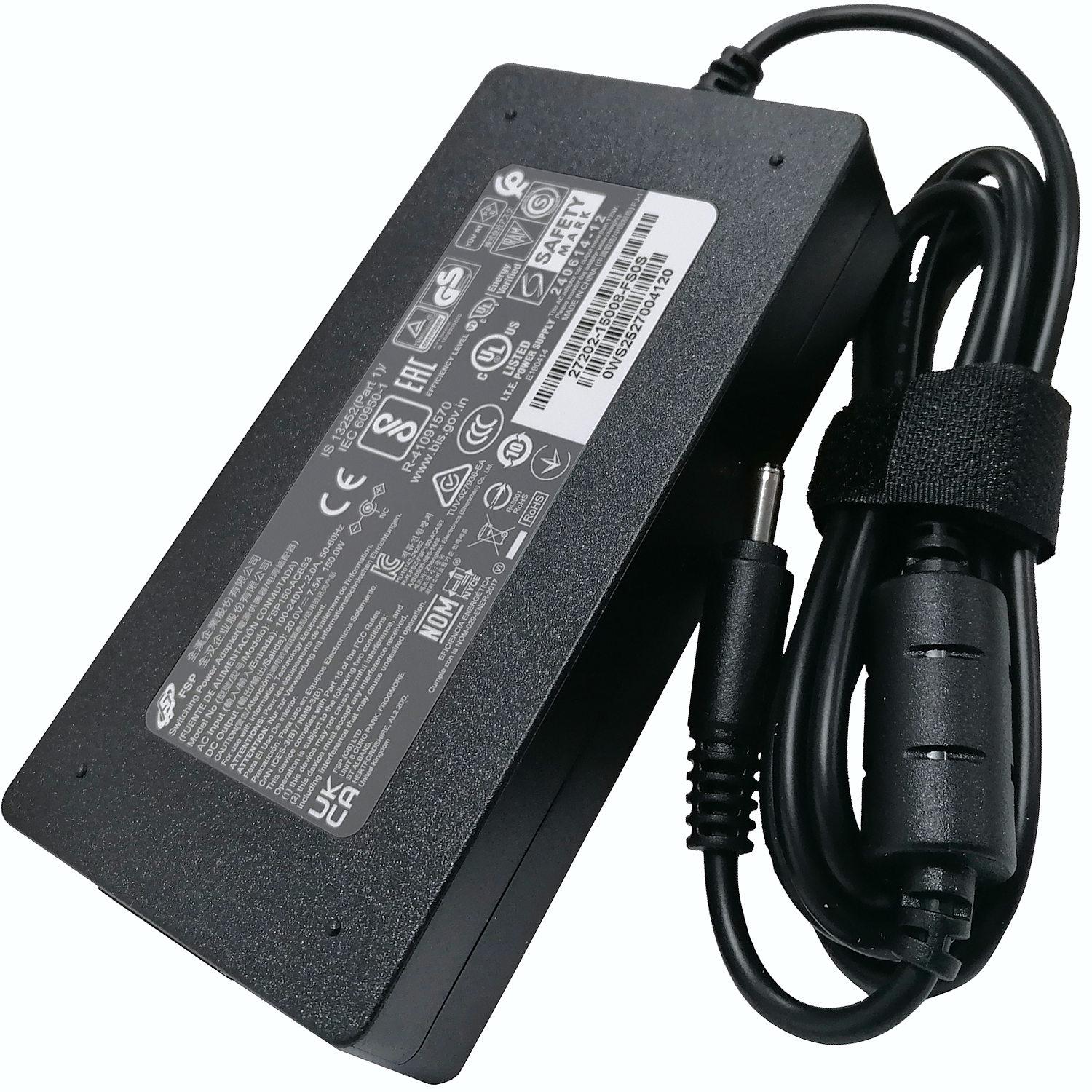 Gigabyte Napájecí adaptér orig. 150W 20V (150 W), Alimentatore per notebook