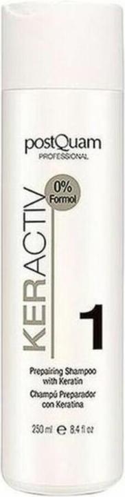 Produktbild Postquam Reparatur Shampoo mit Keratin 250ml (250 ml, Flüssiges Shampoo)