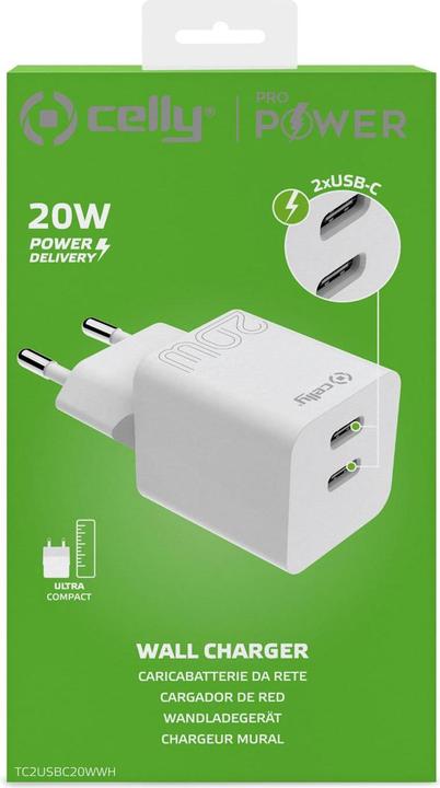 Actual product image Celly Wandladegerät (20 W)