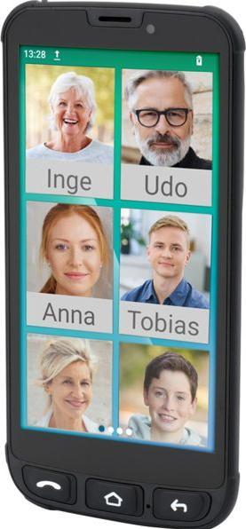 Produktbild Olympia Smartphone NEO Mini+ schwarz (32 GB, Schwarz, 5", Dual SIM, 4G)