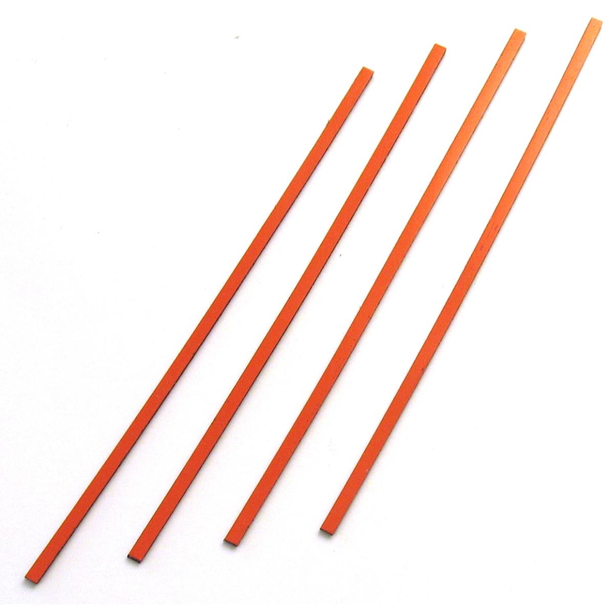 Ultradex, Magnet, Magnetisches Band 250x5mm VE=4 Stück orange (4 x)