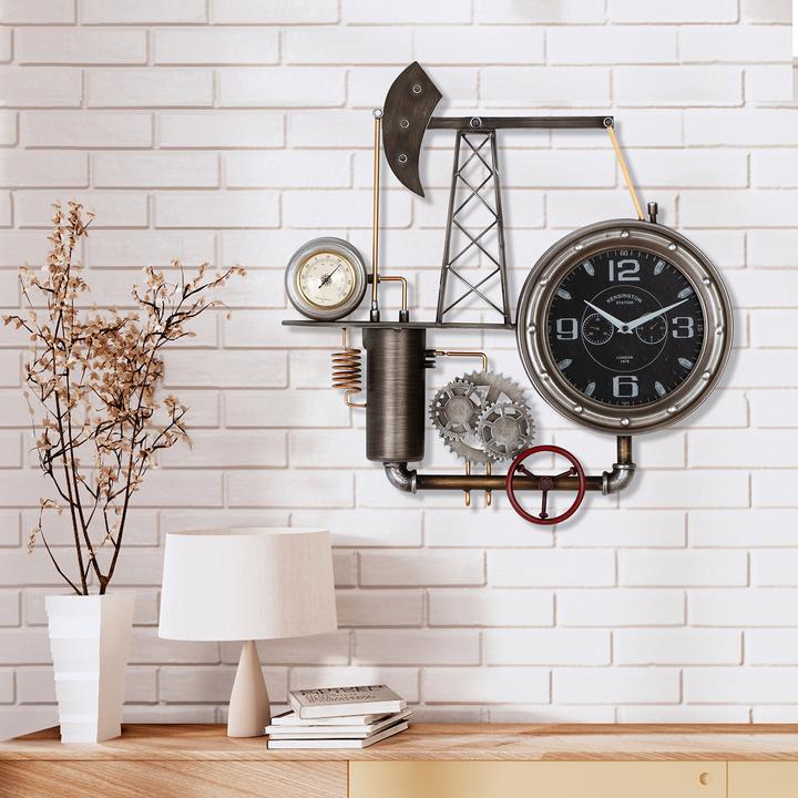 Produktbild Casablanca by Gilde Wanduhr Ölförderturm