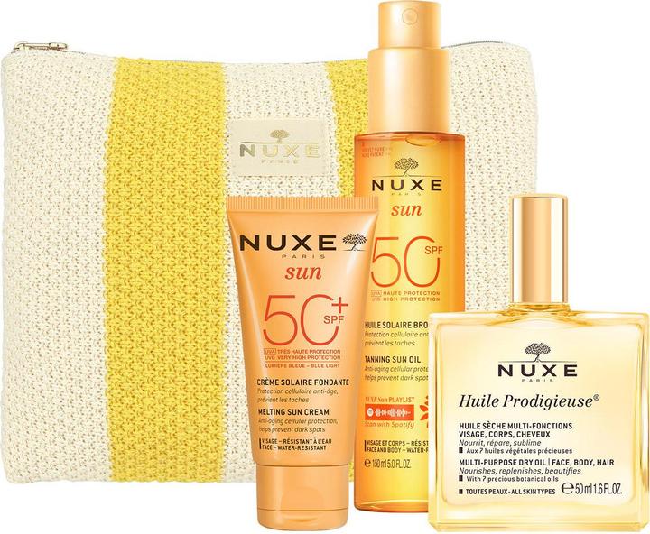 Nuxe Meine Sommer-Essentials (Suntan oil, Suntan cream, SPF 50+, 250 ml)