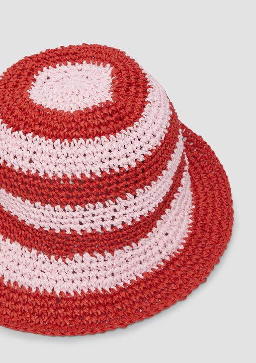 Produktbild S.Oliver Hut Hut aus Raffia mit Logo-Ring (One Size)