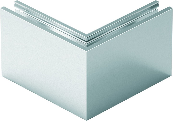 Produktbild Pauli+Sohn Aussenecken-Set zu Glasgeländerprofil cp-1402 (1 Stk.)