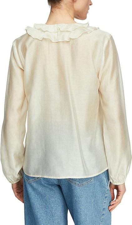 Immagine prodotto Comma Bluse Romantische Lyocell-Voile-Bluse mit Knopfleiste (32)