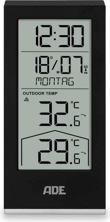 Produktbild ADE Wetterstation mit Funk Aussensensor