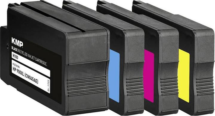 Produktbild KMP H100V Multipack (BK, C, M, Y)
