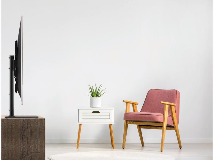 Image du produit Manhattan Support pour téléviseur réglable en hauteur au maximum (Tables, 65", 45 kg)
