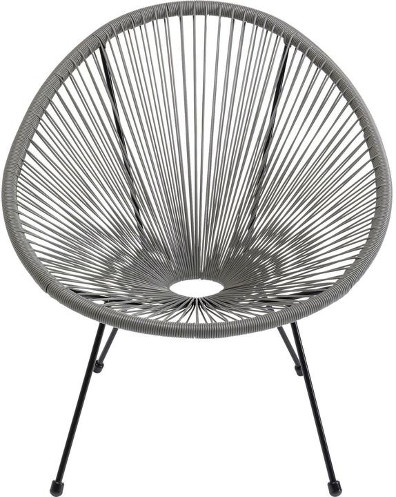 Kare Design Armchair Acapulco Grey
