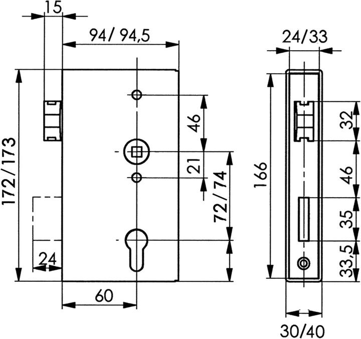 Productafbeelding Amf Tuinpoortsloten 140U (1 Pcs.)