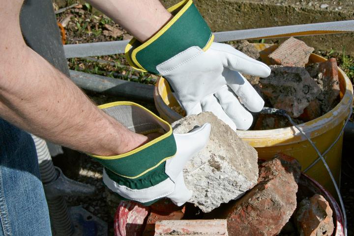 Produktbild Kerbl Rindsvolllederhandschuh Worker Grösse 7 (7)